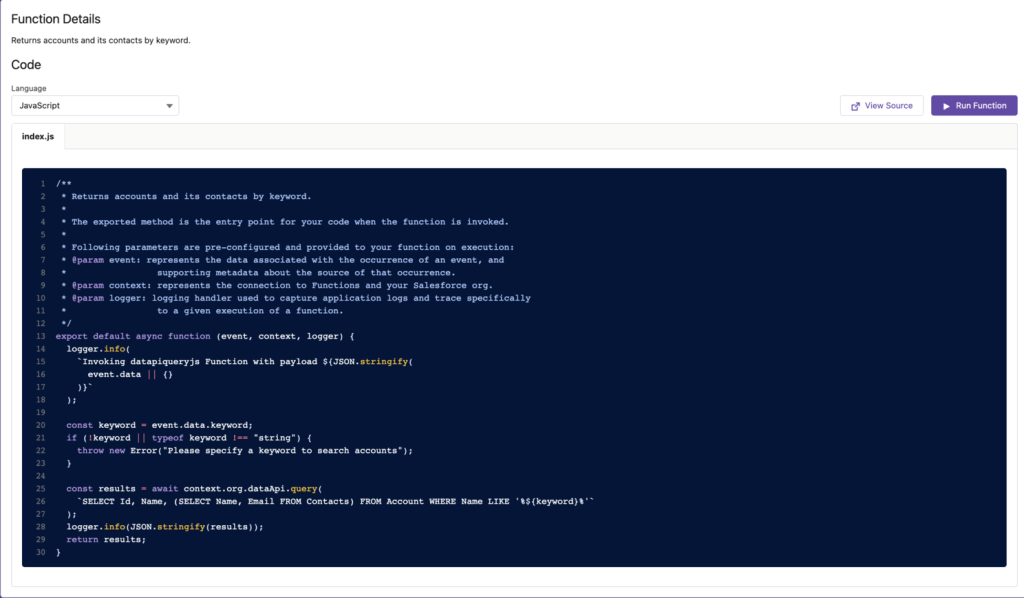 An Introduction to Salesforce Functions